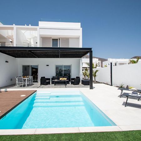 Serena Villa 38 - Heated Pool, Sea Views, Ac, High Speed Internet Playa Blanca Dış mekan fotoğraf