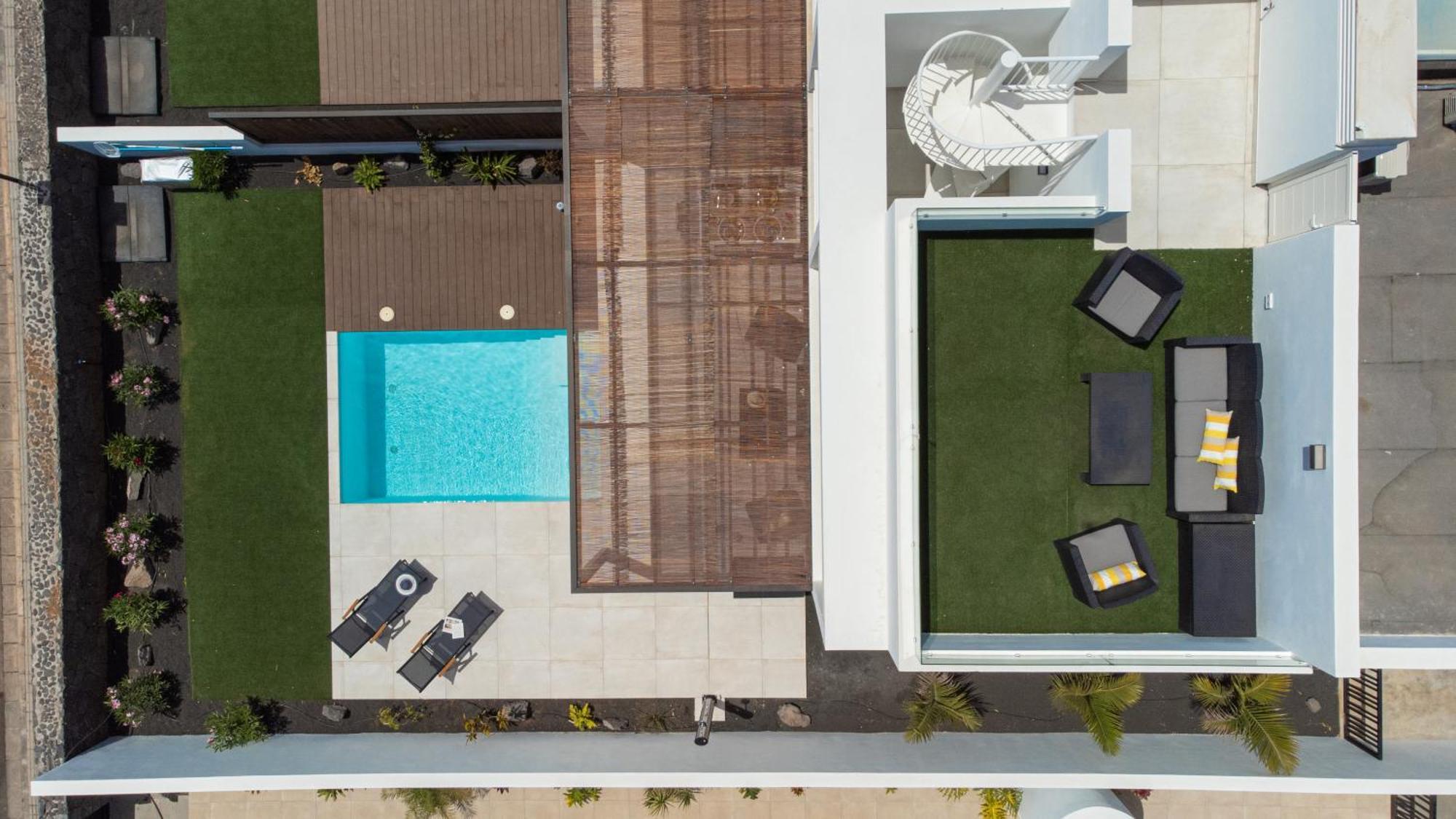 Serena Villa 38 - Heated Pool, Sea Views, Ac, High Speed Internet Playa Blanca Dış mekan fotoğraf