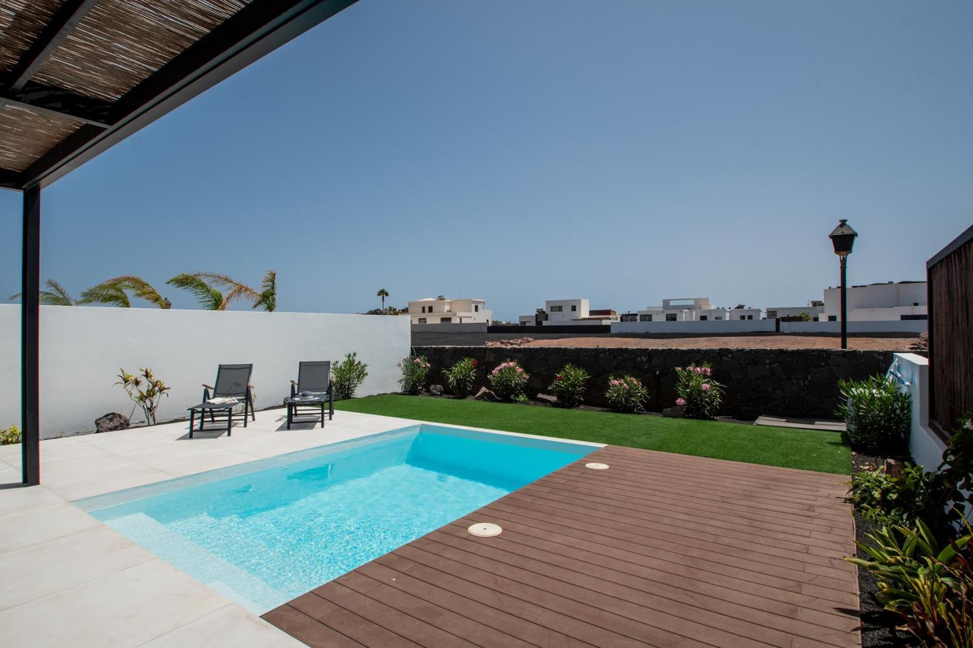Serena Villa 38 - Heated Pool, Sea Views, Ac, High Speed Internet Playa Blanca Dış mekan fotoğraf