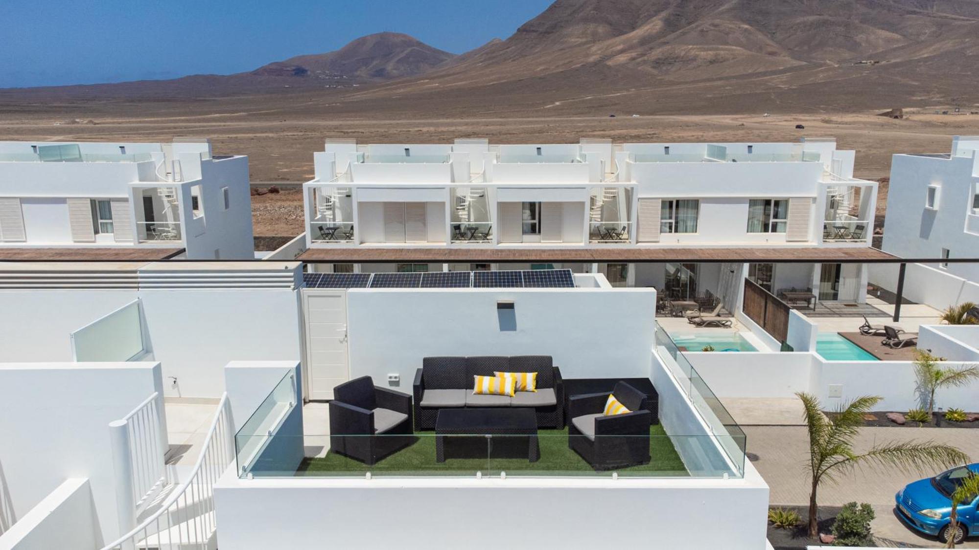 Serena Villa 38 - Heated Pool, Sea Views, Ac, High Speed Internet Playa Blanca Dış mekan fotoğraf